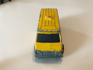 1977 Hot Wheels Redline Van Paramedic Darker Yellow Vintage Mattel Diecast 3