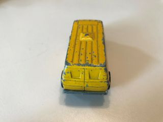 1977 Hot Wheels Redline Van Paramedic Darker Yellow Vintage Mattel Diecast 4