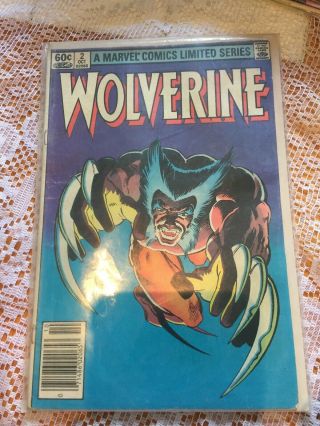 Wolverine Limited Series 2 1st Appearance Yukio Oct 1982 Marvel