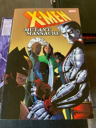 X - Men Mutant Massacre Omnibus Marvel Graphic Novel Comic Book