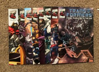 Transformers More Than Meets The Eye Official Guidebook Complete Series Mtmte