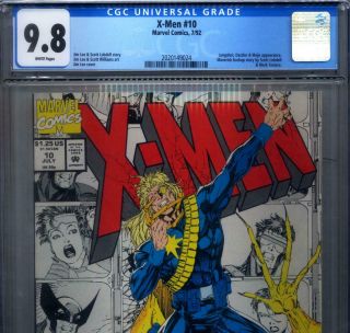 Primo: X - Men 10 Nm/mt 9.  8 Cgc Longshot Dazzler Mojo 1992 Marvel Movie Comics