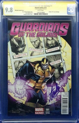 Guardians Of The Galaxy 1 Cgc 9.  8 Phantom Variant Cover