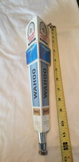 Ballast Point Wahoo Beer Draft Tap Handle,  Crafted In San Diego,  Ca