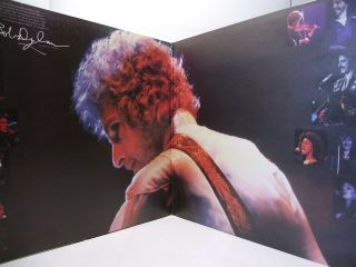 BOB DYLAN At Budokan DOUBLE Album LP with BOOKLET and POSTER 33rpm Vinyl EX 3