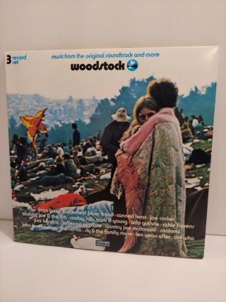 Woodstock Music From The Soundtrack Record Lp Vinyl 1970 Atlantic