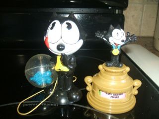 Felix the Cat Toys 2 of them trophy and ball in cup toy 4