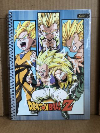 Dragon Ball Z,  Gotenks,  Notebook,  Limited Edition,  Rare,