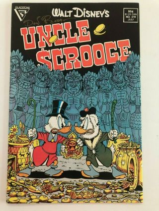 Uncle Scrooge 219 - 1st Don Rosa Art - Autographed - 1987