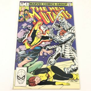 Marvel Comic Books Set of 6 from 1983 Mutants XMen 4