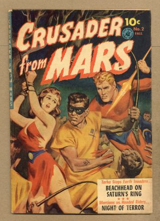 Crusader From Mars 2 1952 Vg 4.  0