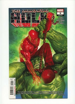 The Immortal Hulk 9 Marvel Comics Alex Ross 1st Print
