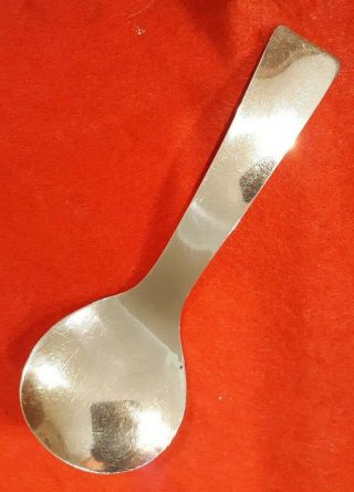 Allan Adler Sunset Hand Crafted Sterling Silver 5 1/8 " Sauce Spoon - No Monogram