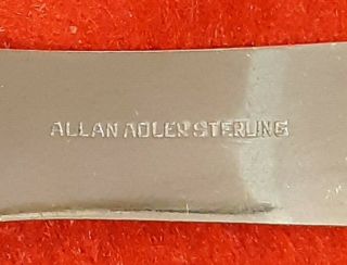 ALLAN ADLER SUNSET HAND CRAFTED STERLING SILVER 5 1/8 