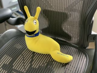 Vintage Uc Santa Cruz Banana Slugs Stuffed Plush Doll Mascot Collectible