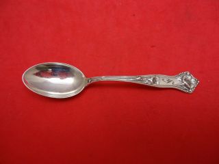 Morning Glory By Alvin Sterling Silver Demitasse Spoon 4 "