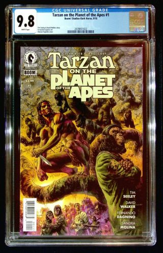 Tarzan On The Planet Of The Apes 1 Cgc 9.  8 Seeley,  Dagniono,  Fegredo