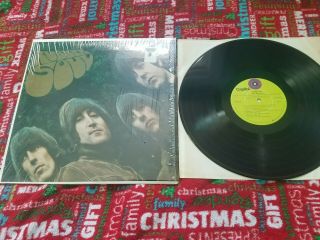 The Beatles Lp Record Rubber Soul,  Capitol 1969 In Shrink
