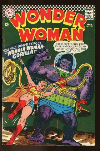 Wonder Woman 170 Very Good / Fine 5.  0 1967 Dc Comics