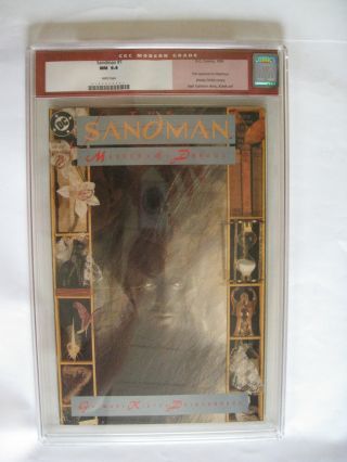 Sandman 1 (1989) Dc Comics Cgc 9.  4 Nm Classic Neil Gaiman