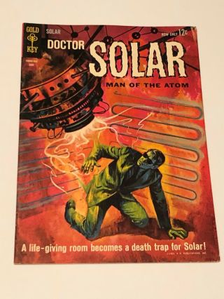 Doctor Solar,  Man Of The Atom 4 Fn,  6.  5 (gold Key,  June 1963)
