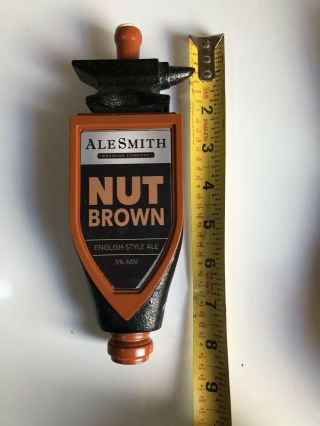 Ale Smith Nut Brown Brewing Company Beer Tap Handle