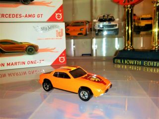1978 Mattel Hot Wheels Bw Orange Porsche 924 Upfront Very Hong Kong