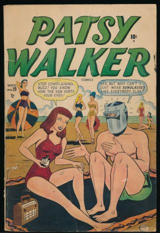 Patsy Walker Comics No.  19 1948 Bard Comic Book Harvey Kurtzman Hey Look