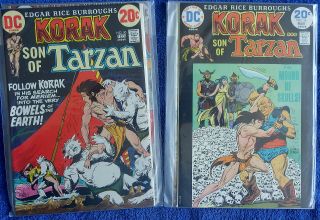 Korak Son of Tarzan 46 to 59 - All DC issues Complete Frank Thorne 2