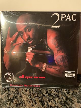 2pac All Eyez On Me (4 Lp Vinyl Set) Tupac Shakur
