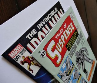 Tales of Suspense 39 (1963) - 1st app reprint - Invincible Iron Man 1 (2015),  - NM 3