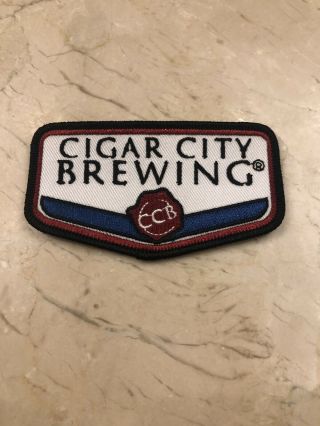 Cigar City Brewing Logo Patch Craft Beer Brewery Brewing Tampa Florida
