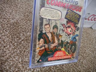 Sgt Fury and His Howling Commandos 1 cgc 1.  5 Marvel 1963 1st appearance complete 3