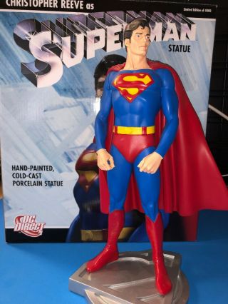 Dc Direct - Christopher Reeve As Superman Statue - 2059/4000