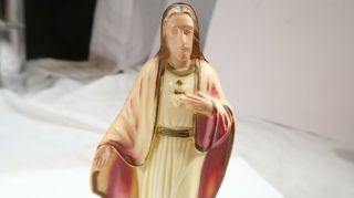 Hartland Jesus Christ Statue Figure 5.  5 Inches Colored with Suction Cup 2