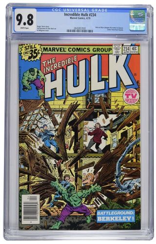 The Incredible Hulk 234 - Cgc 9.  8 - 1st App Quasar (marvel Man) - Guardians Vol.  3