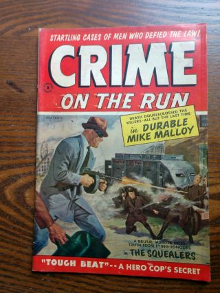 Crime On The Run (approved Comics 8) Very Fine