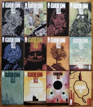 Gideon Falls 1 - 12 Complete All 1st Print Regular Covers - 2 3 4 5 6 7 8 9 10 11