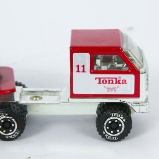 Tonka Fire Truck Semi Trailer With Ladder 1998 Engine 11 Co.  Vintage 11 