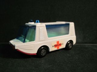 Vintage 1971 Lesney Matcbhox Superfast Mb 48 Stretcha Fetcha Ambulance England