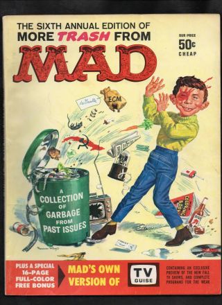 More Trash From Mad 6 Vg (includes Bonus Insert Attached) Ec
