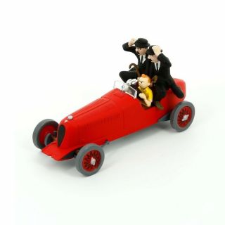 Collectible Car Tintin And Snowy In The Red Bolide Amilcar 29508 (2013)