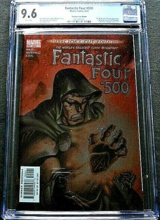 Cgc 9.  6 Fantastic Four 500 Marvel 2003 W/p Director 