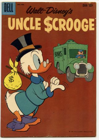 Jerry Weist Estate: Walt Disney’s Uncle Scrooge 32 (dell 1961) Vg,  Barks