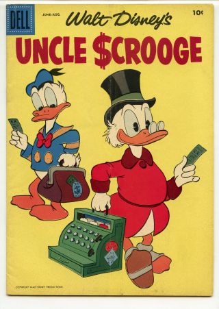 Jerry Weist Estate: Walt Disney’s Uncle Scrooge 22 (dell 1958) Vg,  Barks