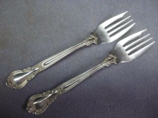 Gorham Chantily Sterling Silver Salad Fork 6 1/4 " 38g Not Scrap One Of Two
