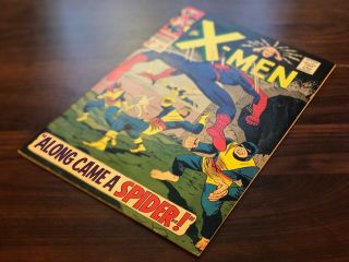 X - Men Vol.  1 35 (1967) Vf,  (8.  5) " Along Came A Spider.  "