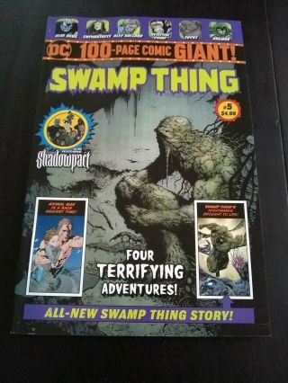 100 Page Giant Swamp Thing 5 Walmart Exclusive Barren Nm -