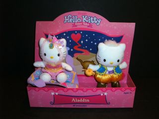 Nakajima Sanrio Hello Kitty Fairy Tales Aladdin Plush Doll Set Mib Nrfb