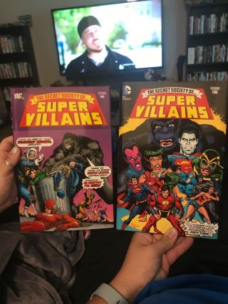 The Secret Society Of Villains Volume 1 & 2 Hardcover Gerry Conway One Two